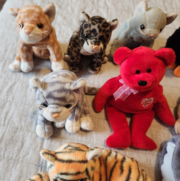 Group of 10 2000's Small Ty Beanie Babies - Picture 2 of 9